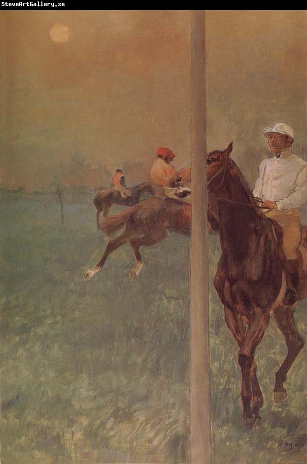 Edgar Degas Reinsman  before race